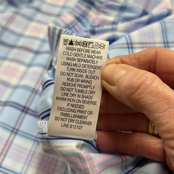 Peter Alexander Women's Pink and Blue Plaid Top and Shorts PJ Set NWT XL - Picture 14 of 14